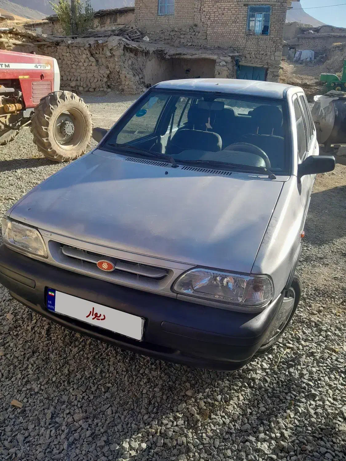 پراید نقری بدون رنگ مدل ۹۱|خودرو سواری و وانت|الیگودرز, |دیوار