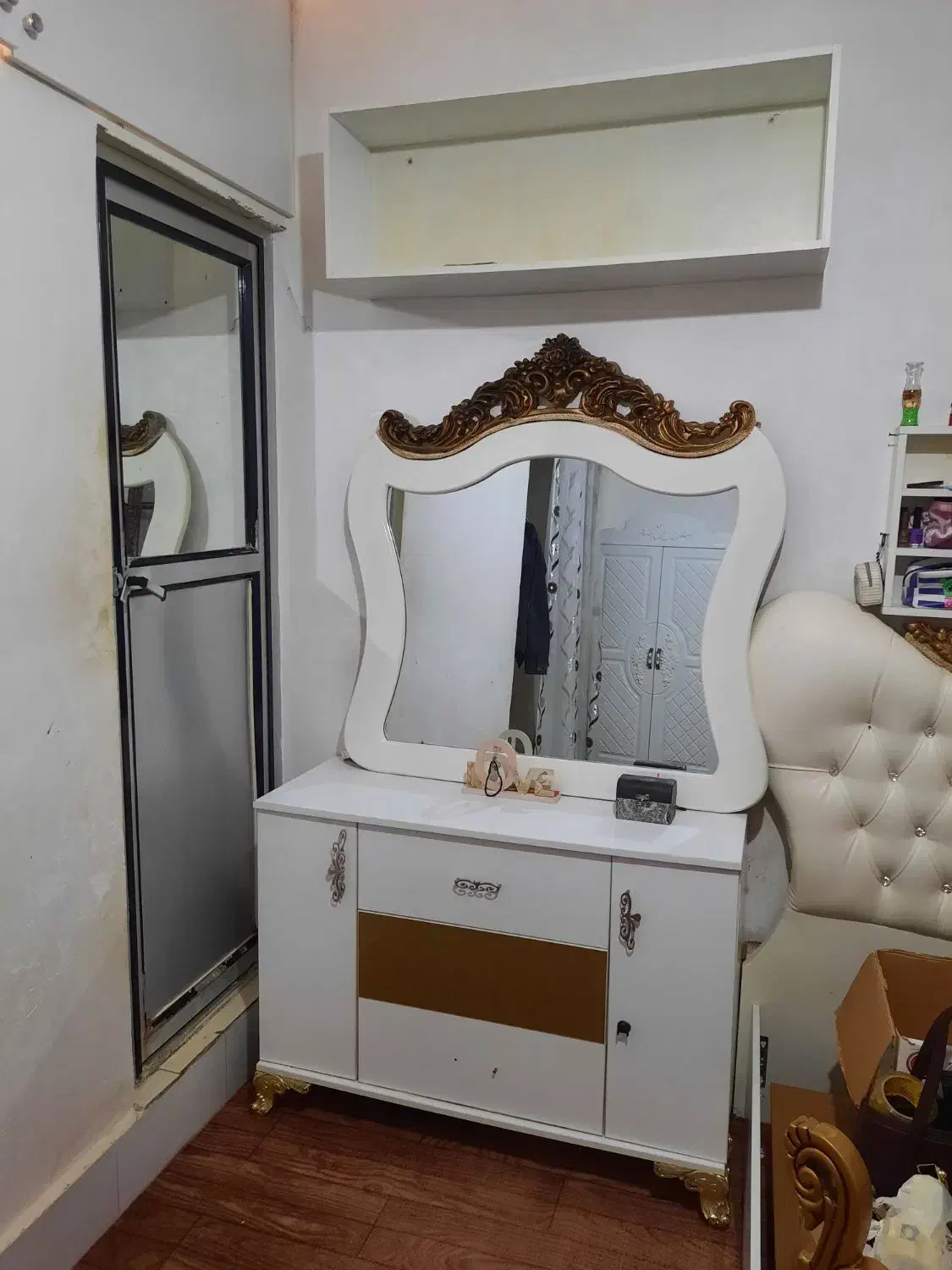 میز غذا خوری و میز آرایش|میز و صندلی غذاخوری|تاکستان, |دیوار