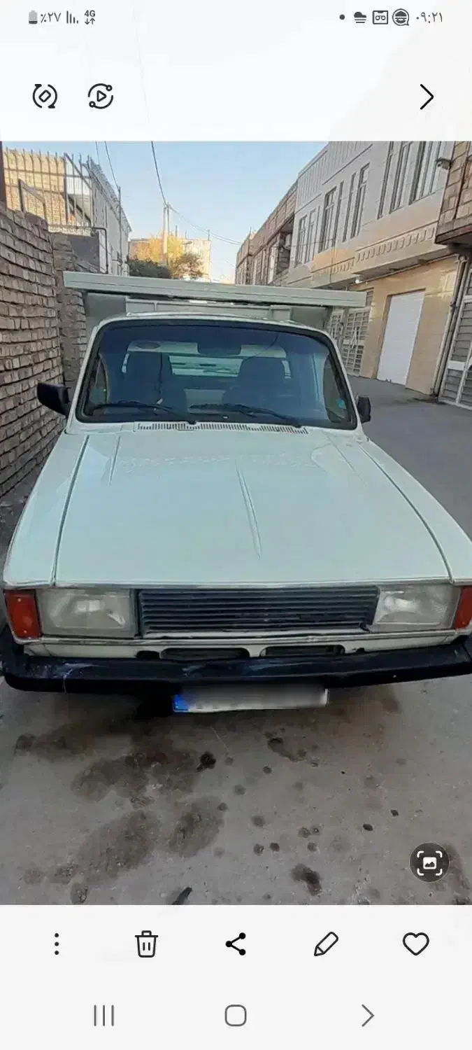 وانت پیکان ۸۹ در حد|خودرو سواری و وانت|نیشابور, مدرس|دیوار