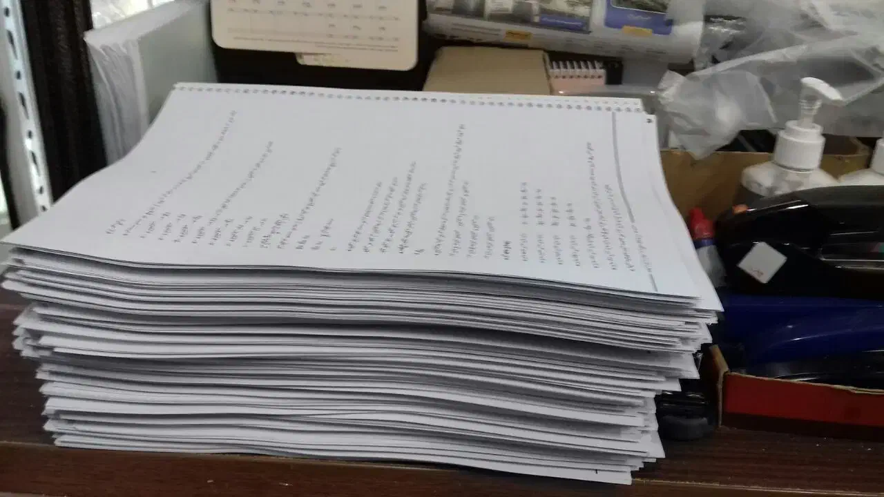 پرینت و چاپ فوری رنگی و سیاه سفید با انواع صحافی|خدمات رایانهای و موبایل|تهران, جمهوری|دیوار