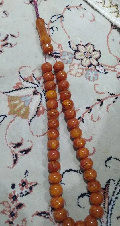 تسبیح کهربا اصل بو دار|کلکسیون اشیاء عتیقه|تهران, امام خمینی|دیوار