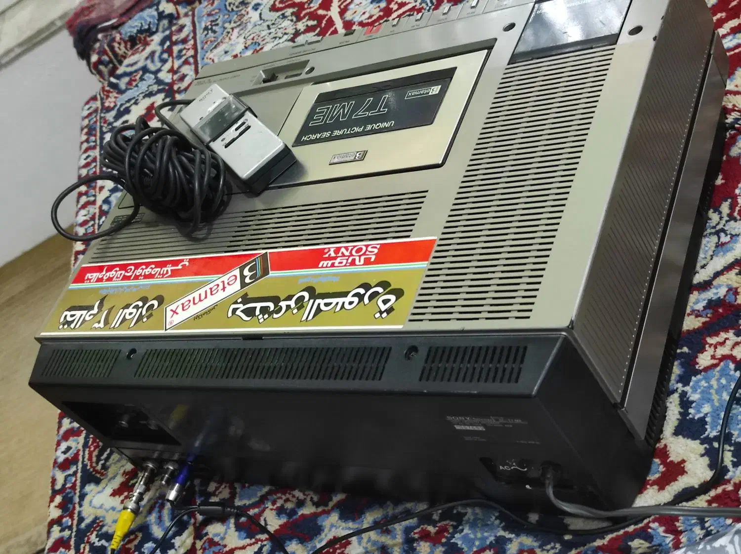 T7 SONY نوار کوچک قدیمی ویدیو در حد نو|پخشکننده DVD و ویدیو|بوشهر, |دیوار