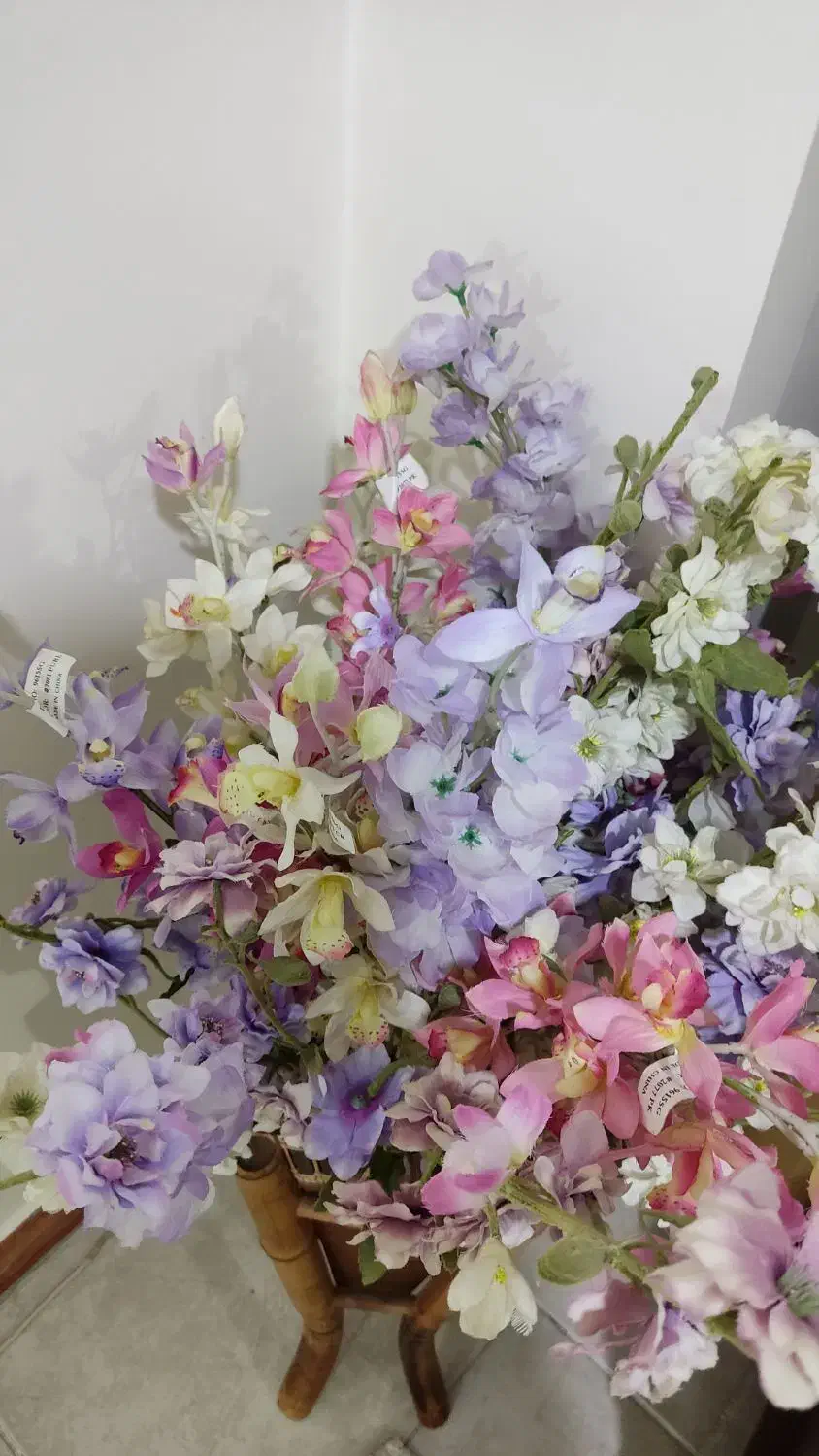 گل وگلدان پردرحدنوشیک|گل مصنوعی|قدس, شهرقدس|دیوار