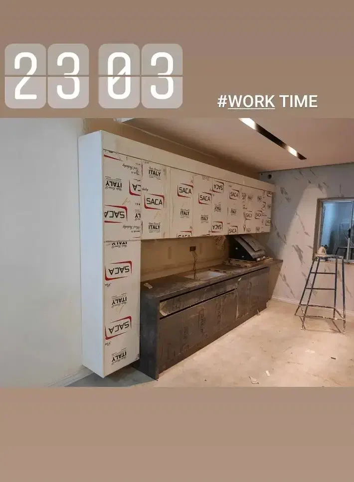 ساخت انواع کابینت آشپزخانه و کمد دیواری بروز|جاکفشی، کمد، دراور|علی‌آباد کتول, |دیوار