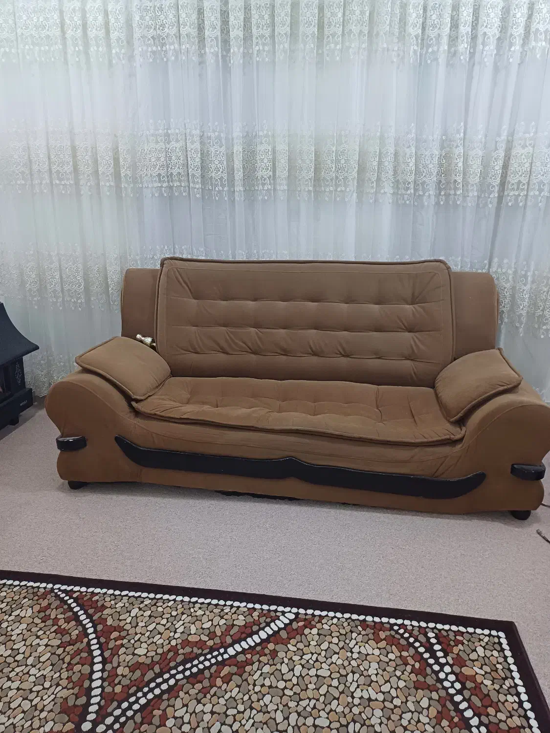 مبل ۷نفره مخصوص باغ|مبلمان خانگی و میز عسلی|زرین دشت (فارس), |دیوار