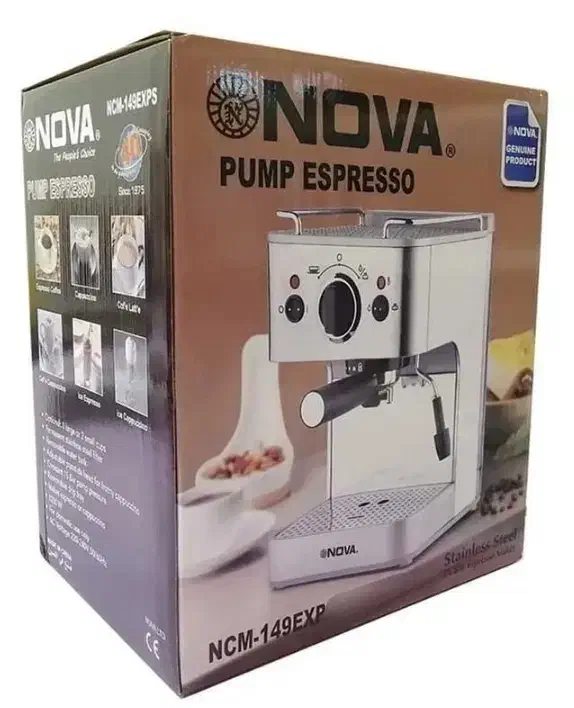 قهوه ساز اسپرسوساز ۲۵بار نوا ۱۴۹ اصلی پمپ ایتالیا|سماور، چایساز، قهوهساز|اصفهان, پرتمان|دیوار