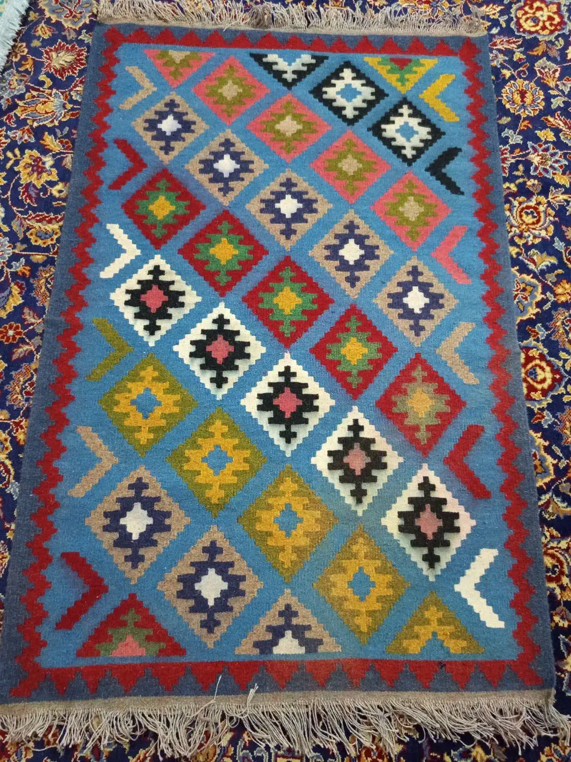 گلیم|گلیم، جاجیم، گبه|دهدشت, |دیوار