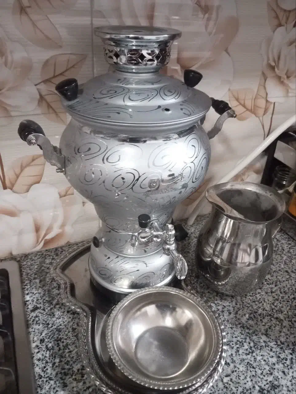 سماور گازی|سماور، چای‌ساز، قهوه‌ساز|اصفهان, باتون|دیوار