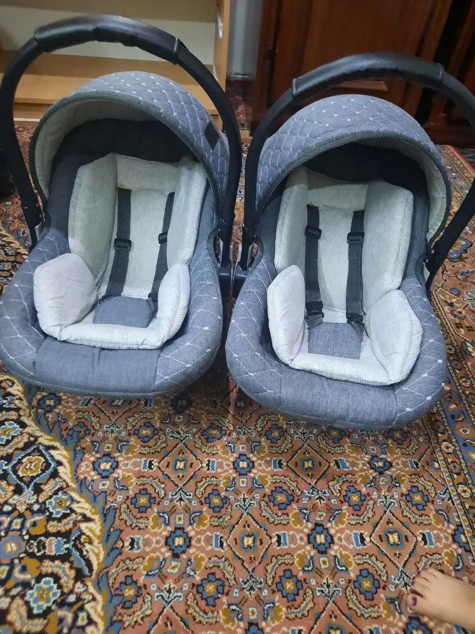 دوعددکریر نوزاد|کالسکه و لوازم جانبی|اردبیل, |دیوار