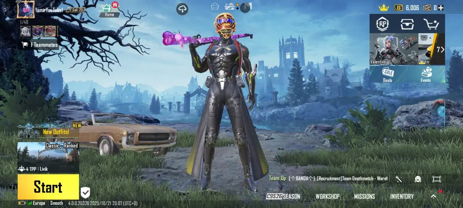 اکانت پابجی موبایل|کنسول، بازی ویدئویی و آنلاین|شیراز, کاراندیش|دیوار