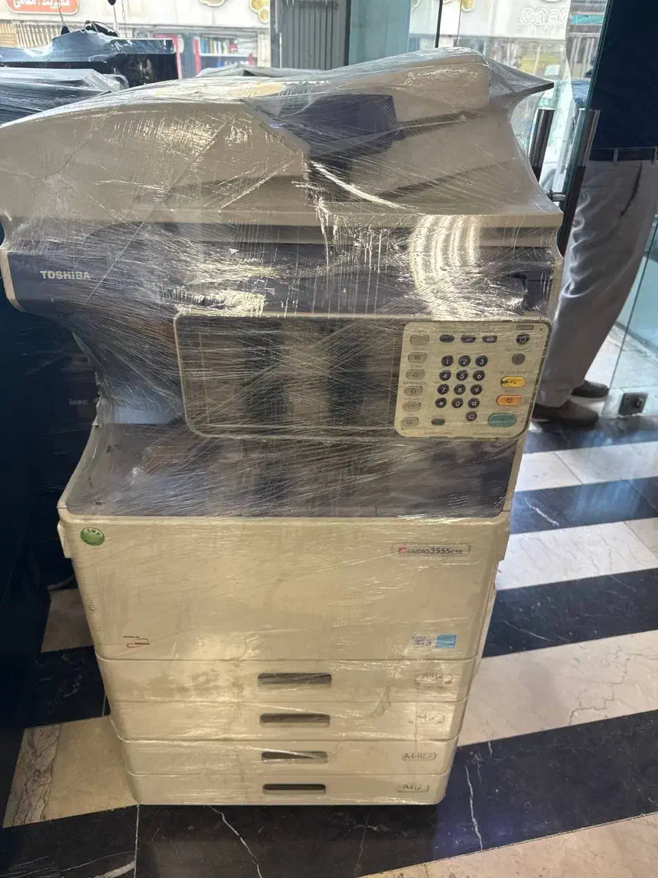 کپی رنگی توشیبا 3555|پرینتر، اسکنر، کپی، فکس|مشهد, سراب|دیوار