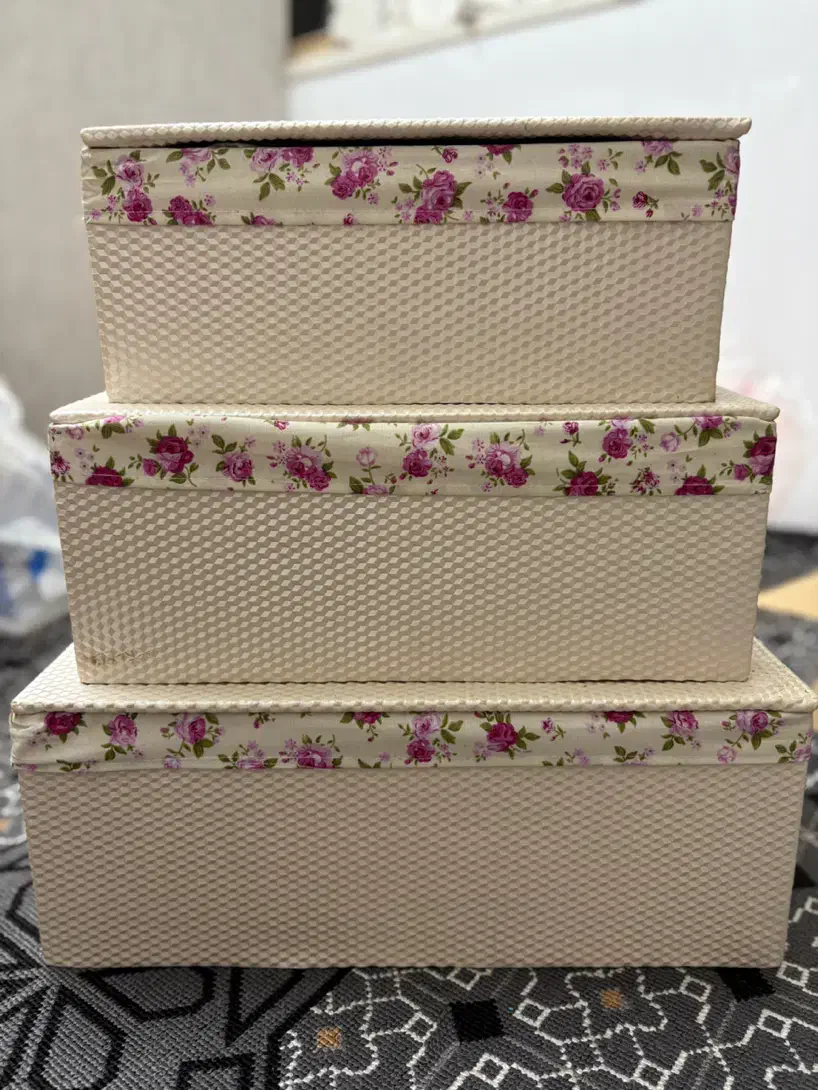 سه عدد باکس مناسب لباس و|صنایع دستی و سایر لوازم تزئینی|قم, شهرک شهرداری|دیوار