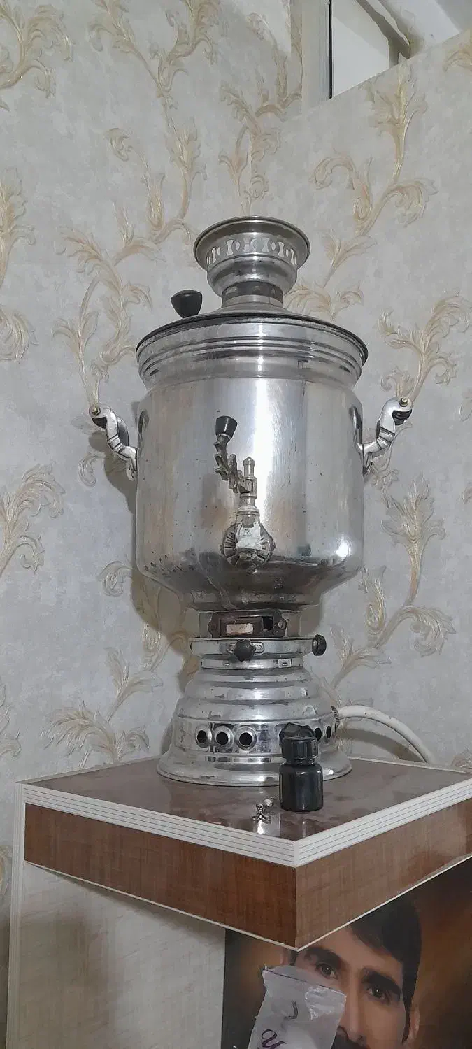 سماور ۸لیتری برادران سالم استیل|سماور، چایساز، قهوهساز|زنجان, |دیوار