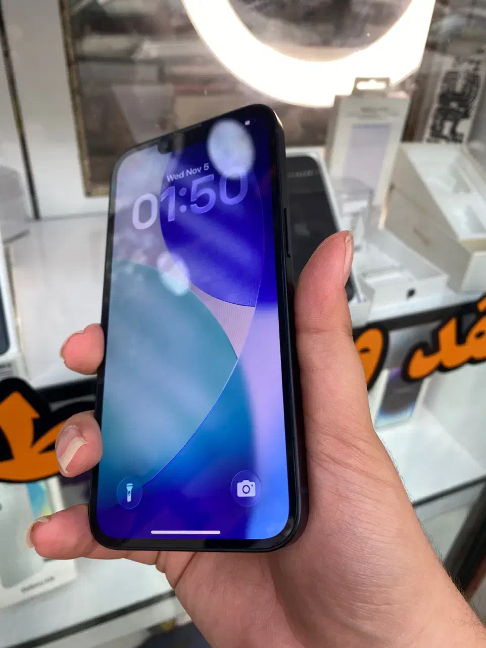 ایفون ۱۳ با حافظه ۱۲۸ گیگ|موبایل|رشت, باهنر|دیوار