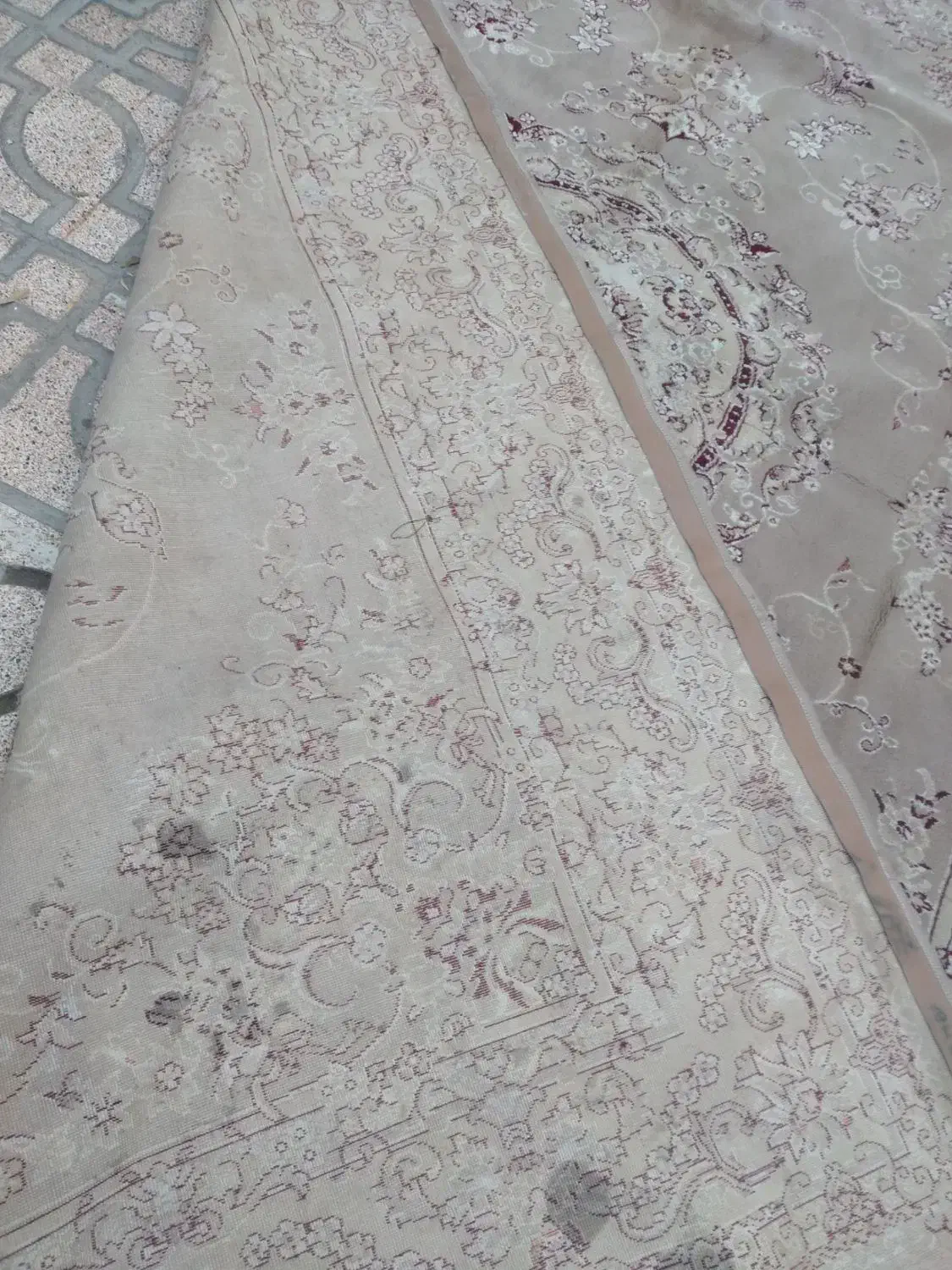 فرش ۶متری کرم|فرش|رباطکریم, الارد|دیوار