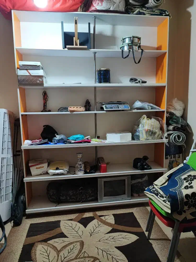 قفسه از جنس ام دی اف|کتابخانه، شلف، قفسه‌های دیواری|بندر ماهشهر, |دیوار