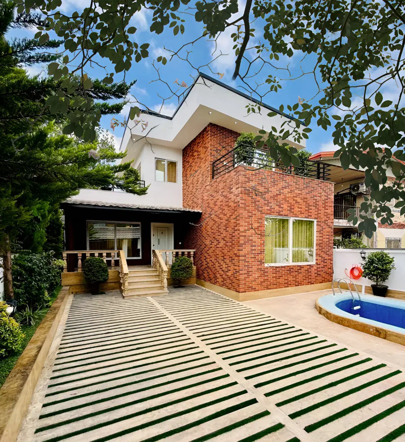 ویلا مبله طرح خاص استخردار منطقه جنگلی اصیل|فروش خانه و ویلا|چمستان, |دیوار