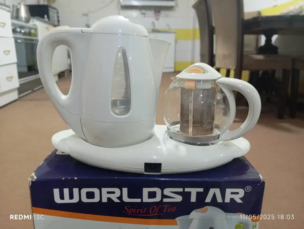 چای ساز world star|سماور، چایساز، قهوهساز|ایلام, |دیوار