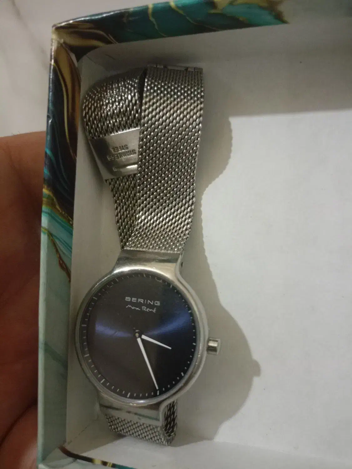 ساعت مچی زنانه بند حصیری مارک برینگ اصلی ضد اب|ساعت|تربت‌حیدریه, میدان مرکزی|دیوار