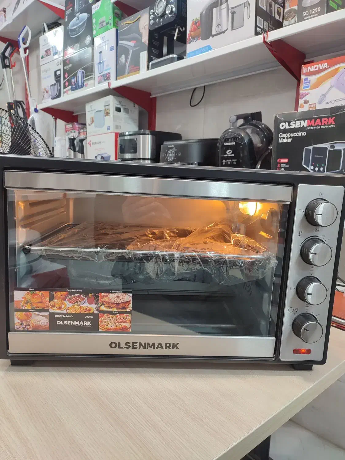 اون تستر حرفه ای ۷۰ لیتری|اجاق گاز و لوازم برقی پخت‌وپز|دزفول, |دیوار