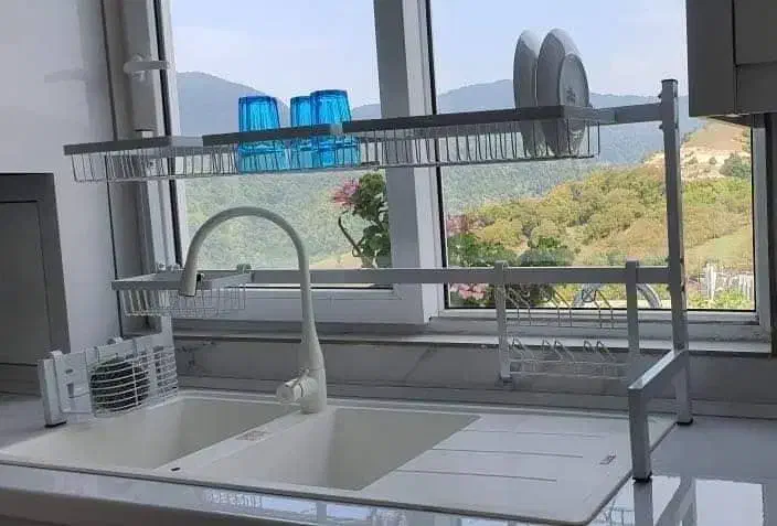 آبچکان روی سینک تمام استیل جاظرفی استندرنگ کوره ای|آب‌چکان و نظم‌دهنده ظروف|تهران, حسن‌آباد|دیوار