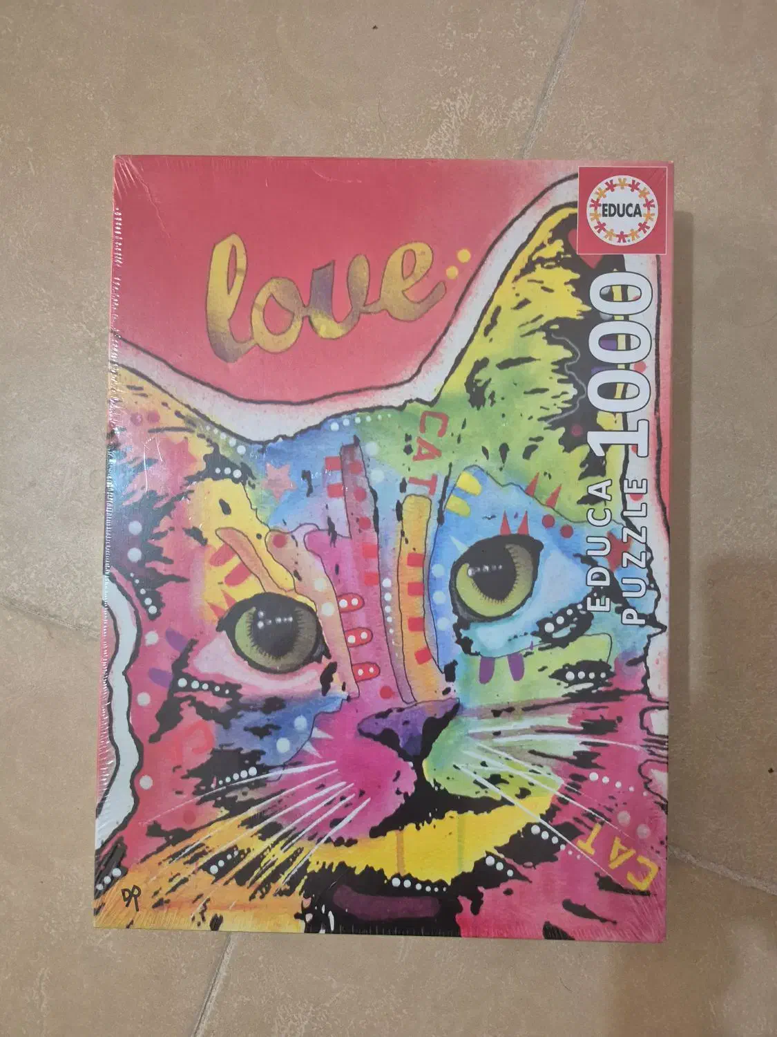 پازل 1000 تکه ادوکا مدل Tilt Cat Love|کلکسیون و سرگرمی|شیراز, چوگیاه‎|دیوار