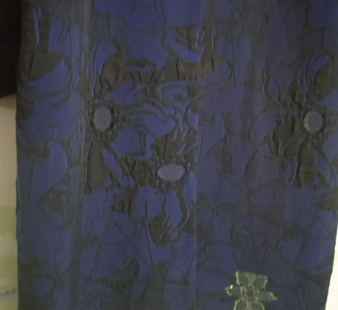 مانتو ژاکارد سرمه ای  و پالتو پشمی دارچینی|لباس|گرگان, |دیوار