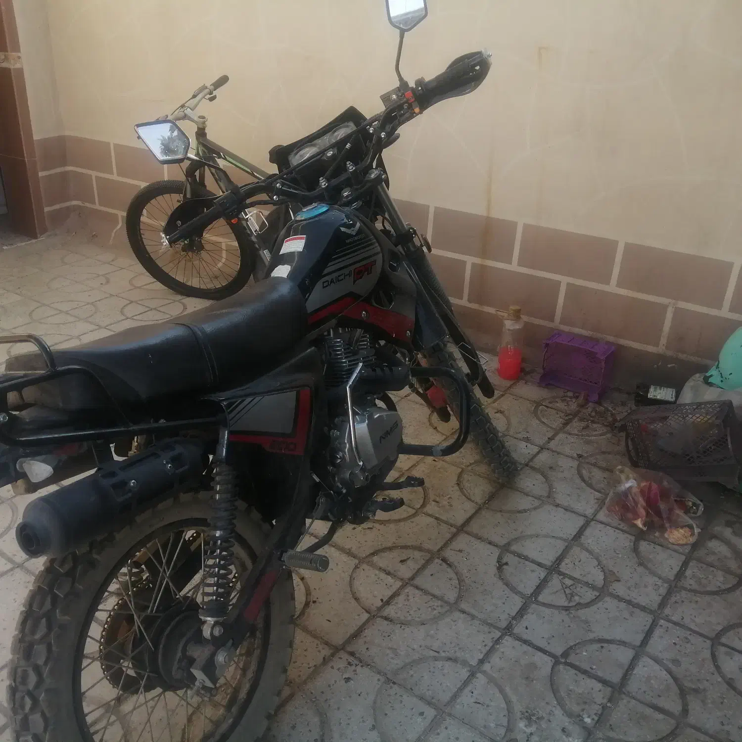 موتورسیکلت تریل دایچی200|موتورسیکلت|شیراز, پودنک|دیوار