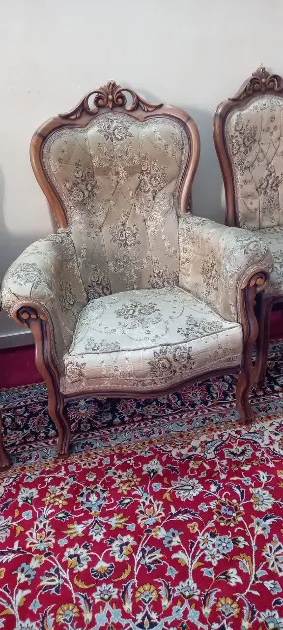 مبل ۹نفره طرح استیل چوب راش|مبلمان خانگی و میز عسلی|زرندیه, |دیوار