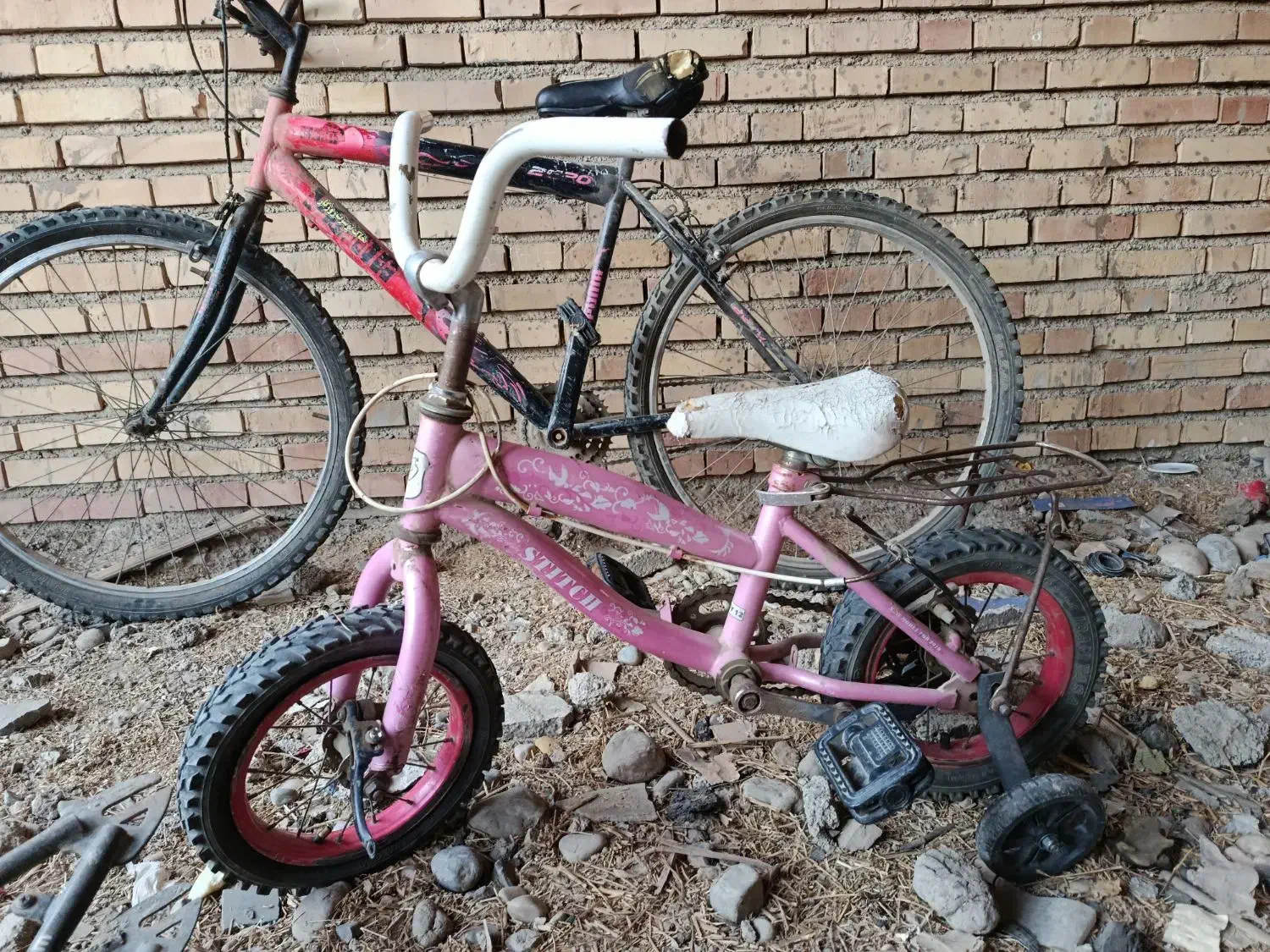 دوچرخه|دوچرخه، اسکیت، اسکوتر|گنبد کاووس, |دیوار