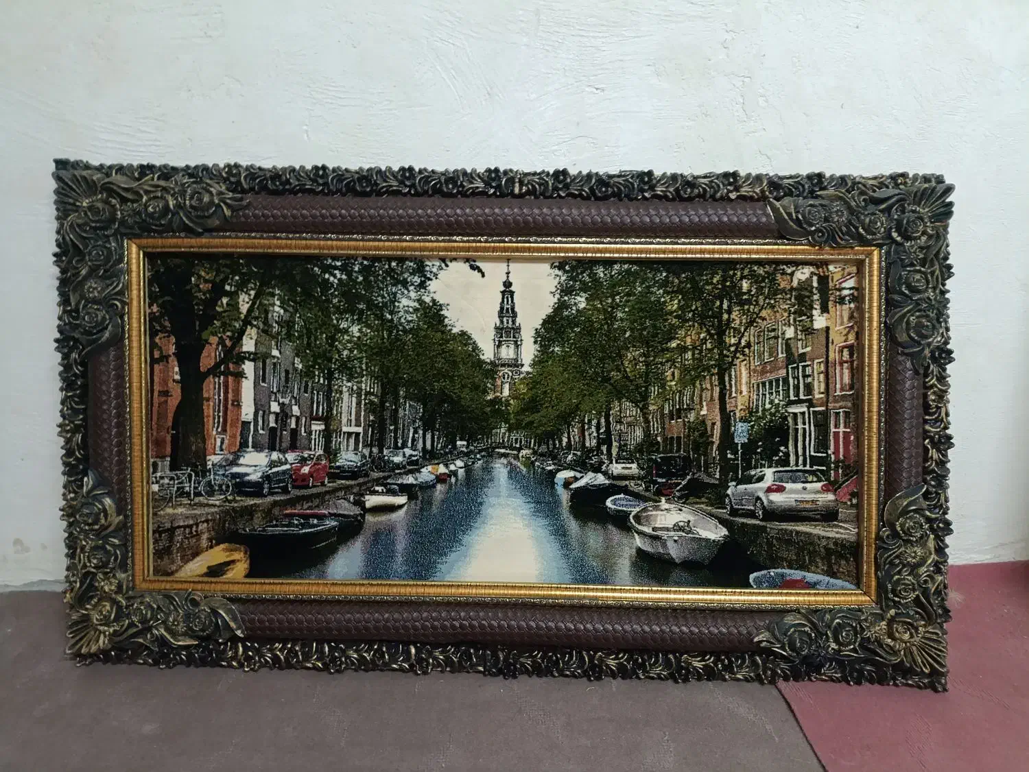 تابلو فرش ماشینی|تابلو فرش|خرمدره, |دیوار