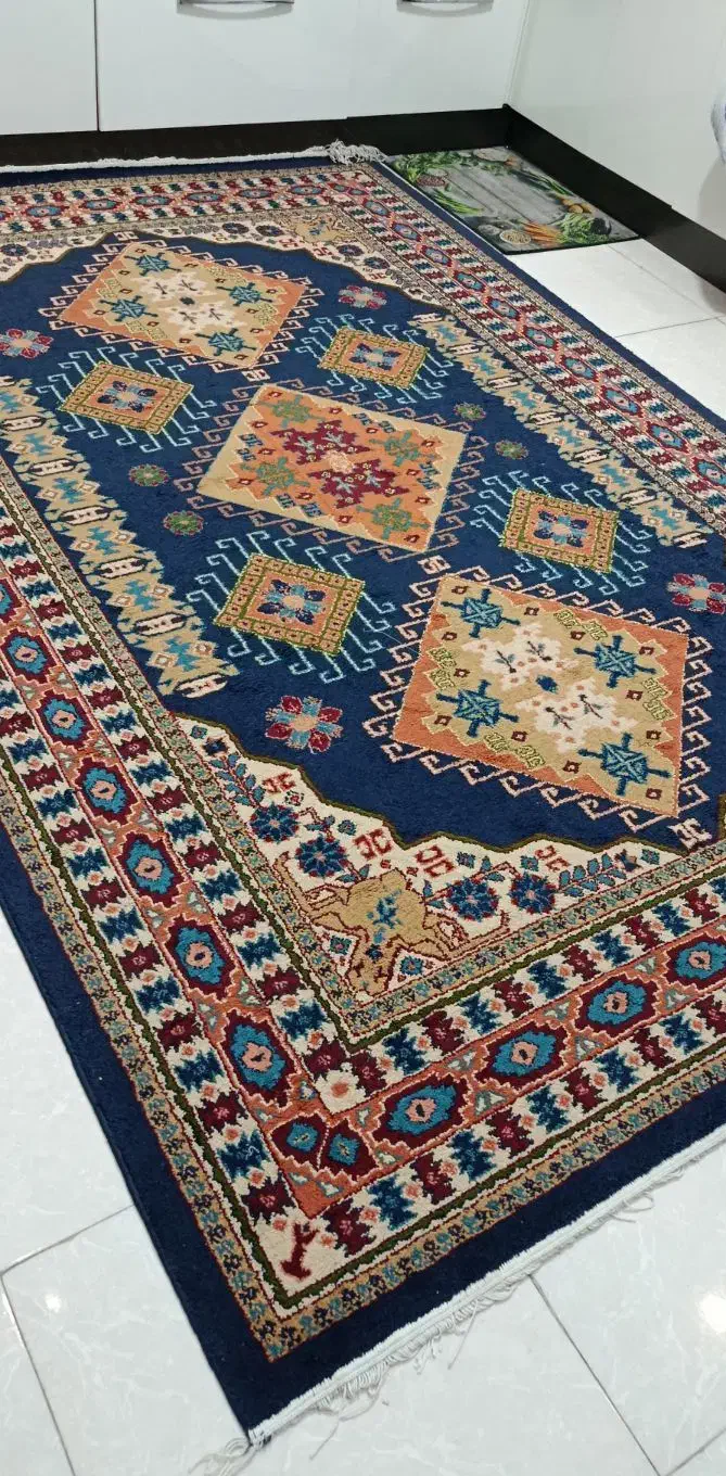 گلیم فرش ۶متری قالی سلیمان|فرش|قدس, شهر‌قدس|دیوار