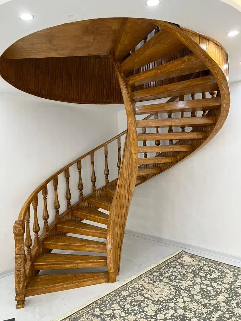 اجرای نرده چوبی و پله چوبی|خدمات پیشه و مهارت|همدان, |دیوار