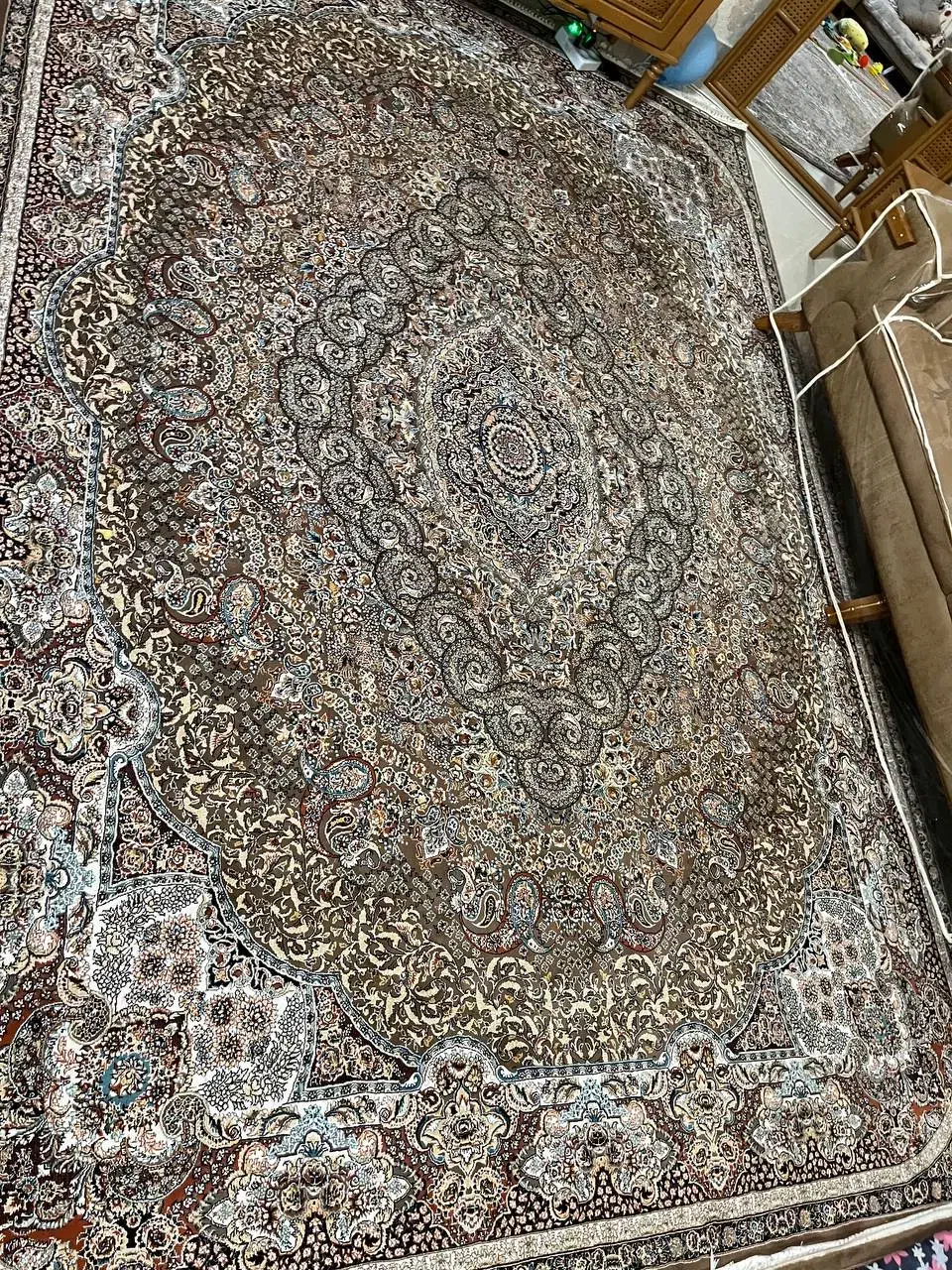 فرش نه متری ماشینی|فرش|اردبیل, |دیوار