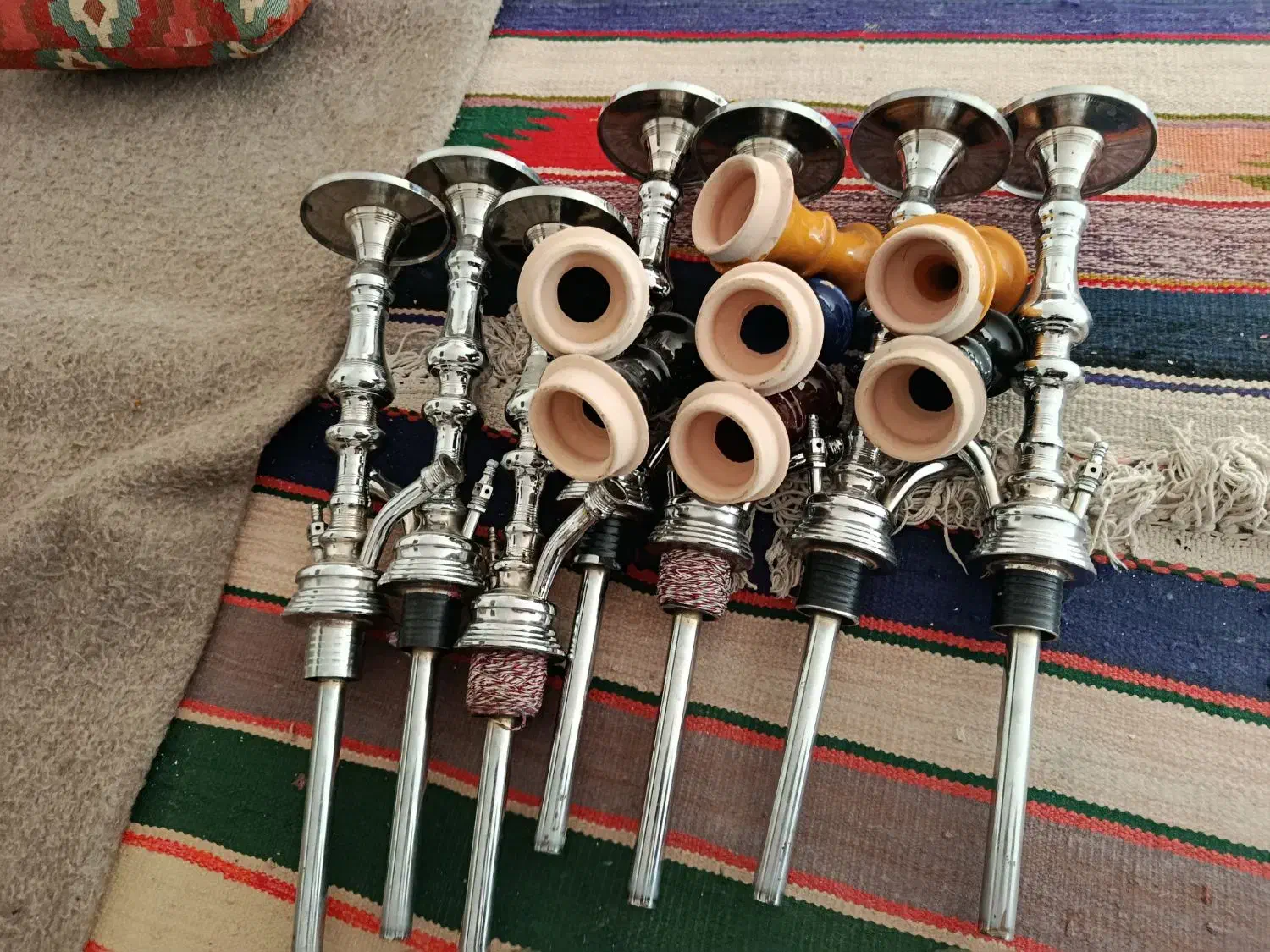 چند عدد تنه قلیون طرح حاج اوغلی|زیورآلات و اکسسوری|ورامین, ورامین|دیوار