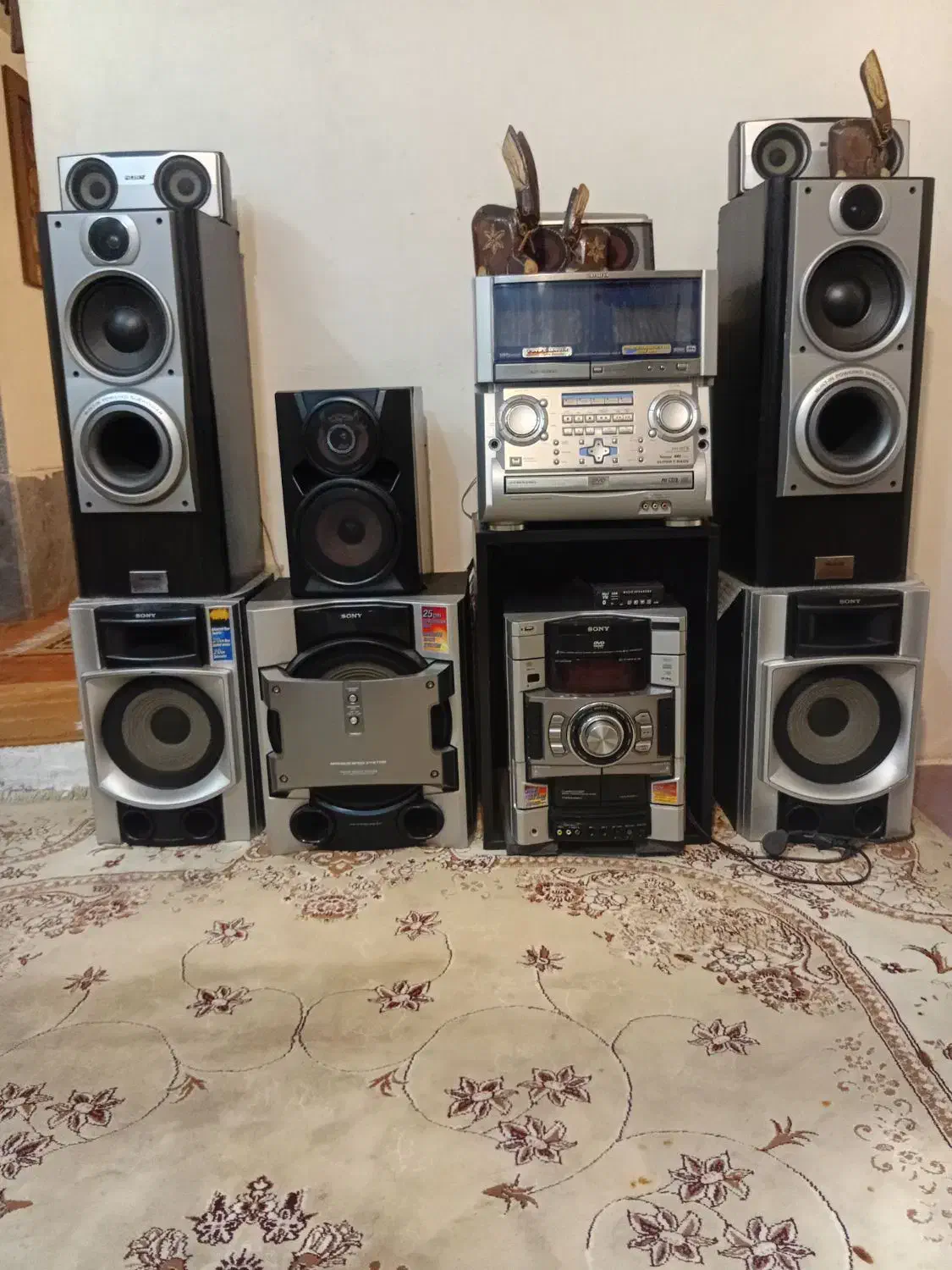 صوتی وتصویری|سیستم صوتی خانگی|امامزاده عبدالله, |دیوار