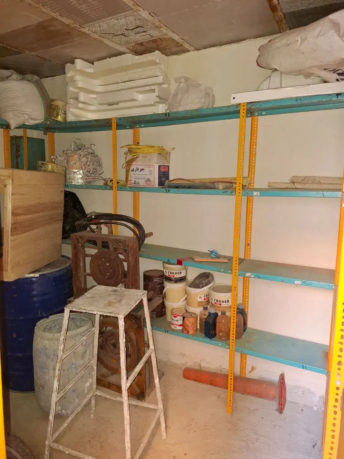 قفسه آهنی|کتابخانه، شلف، قفسه‌های دیواری|کرج, اسدآباد|دیوار