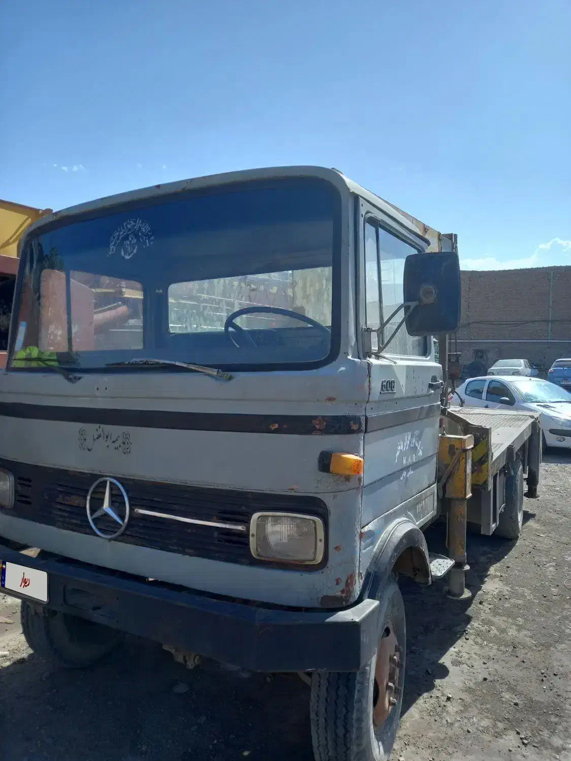 جرثقیل خاور ۶۰۸ مدل ۵۵|خودرو سنگین|چهاردانگه (تهران), |دیوار