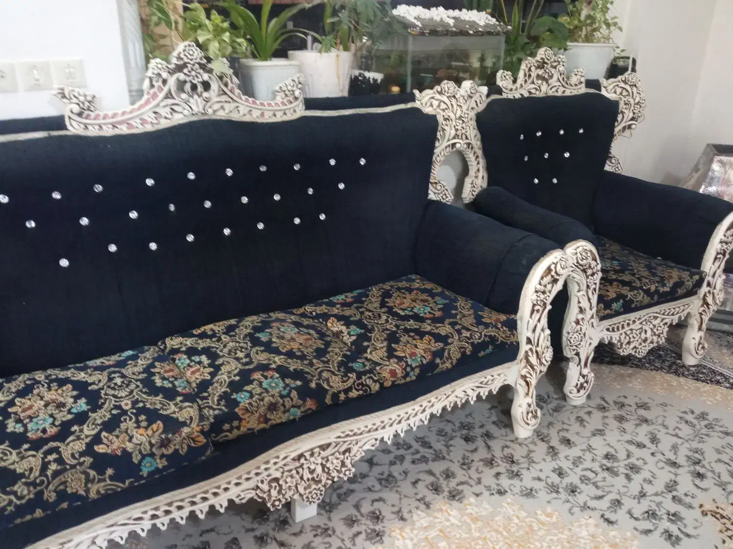 مبل ۷نفره|مبلمان خانگی و میز عسلی|کازرون, |دیوار