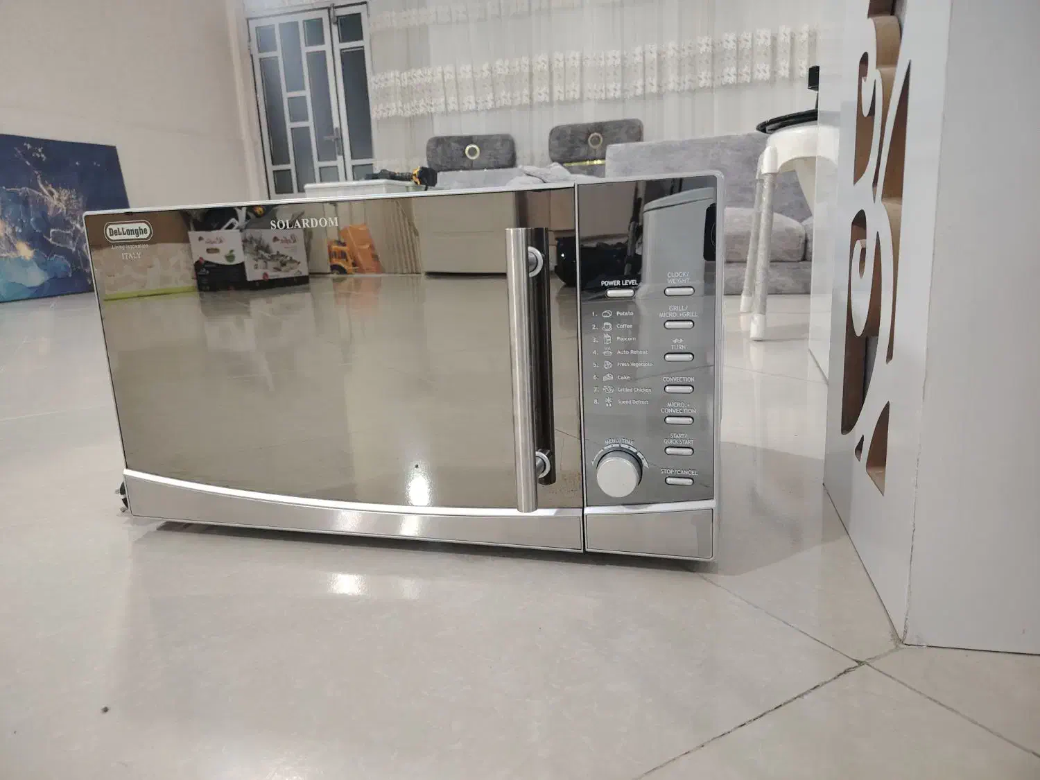 ماکروویو دلونگی درحد نو|اجاق گاز و لوازم برقی پختوپز|کرمانشاه, |دیوار