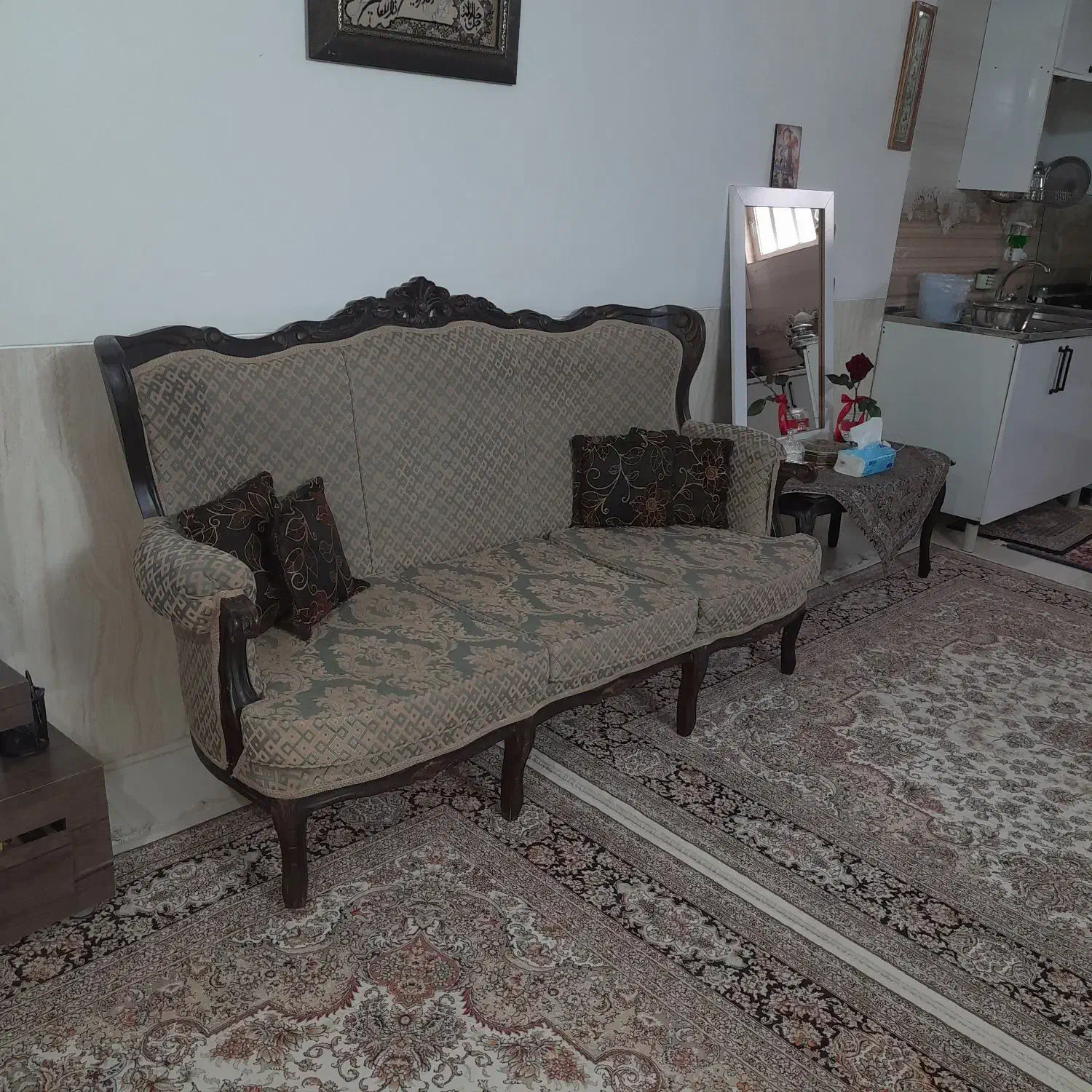 مبل سلطنتی|مبلمان خانگی و میز عسلی|مهریز, |دیوار