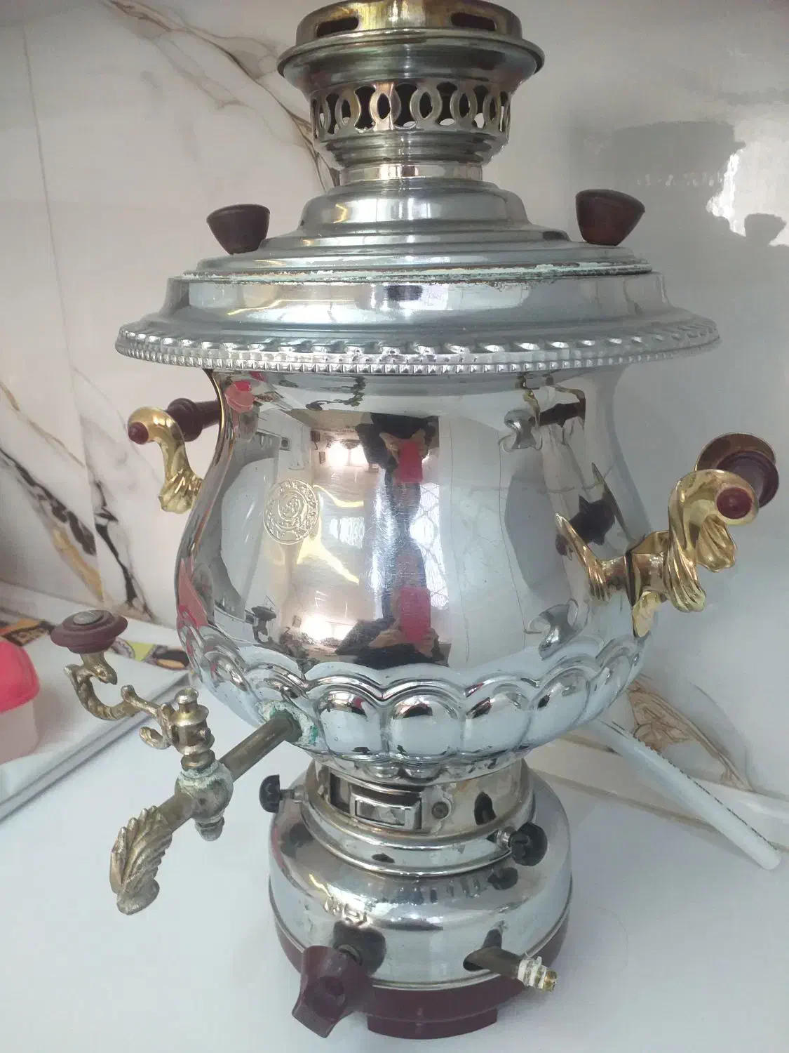 سماور|سماور، چای‌ساز، قهوه‌ساز|زرنه, |دیوار