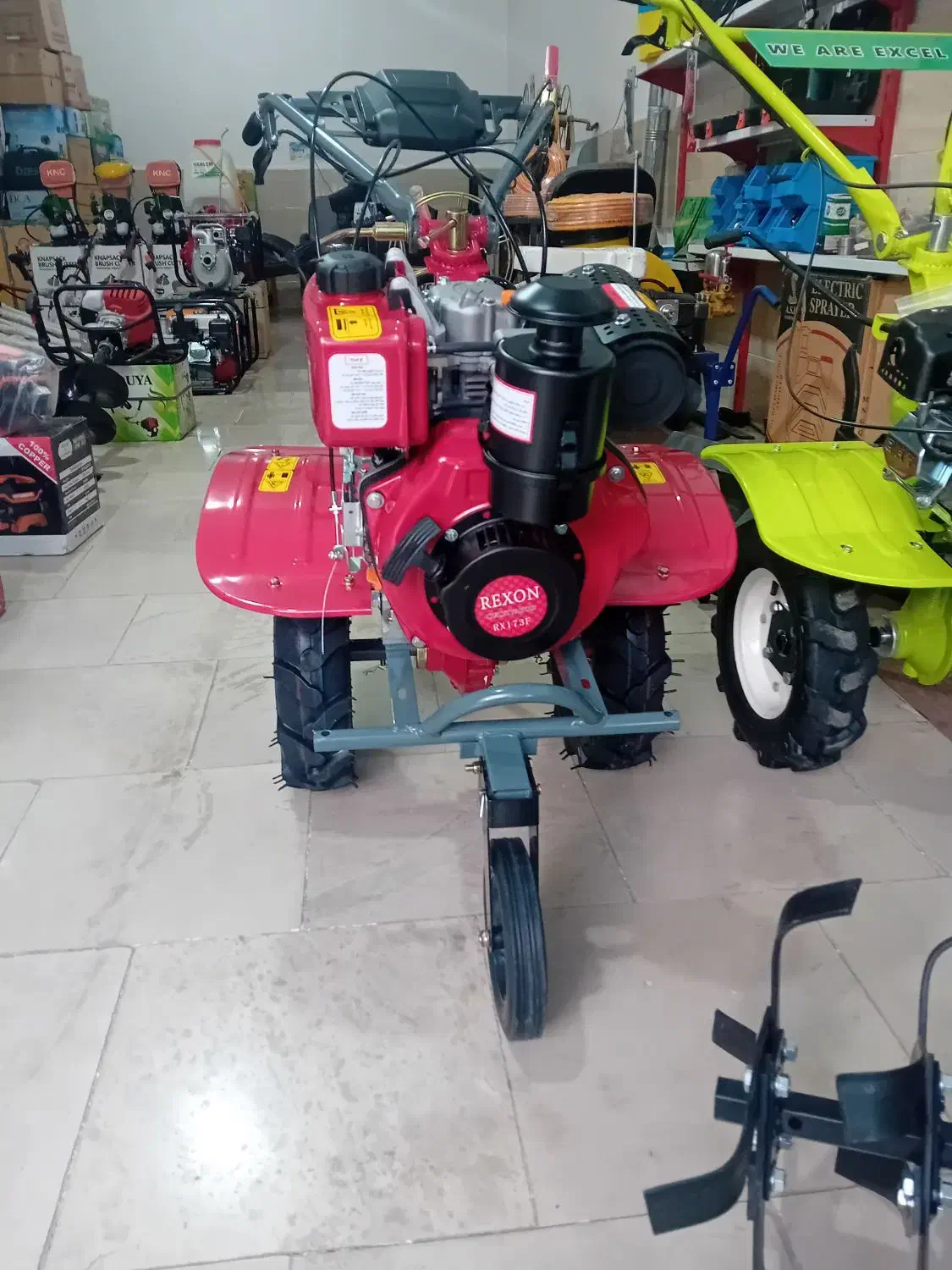 تیلر ۵.۵اسب دیزل۷اسب بنزینی موتورپمپ .اره موتوری|ماشینآلات صنعتی|خرمآباد, |دیوار