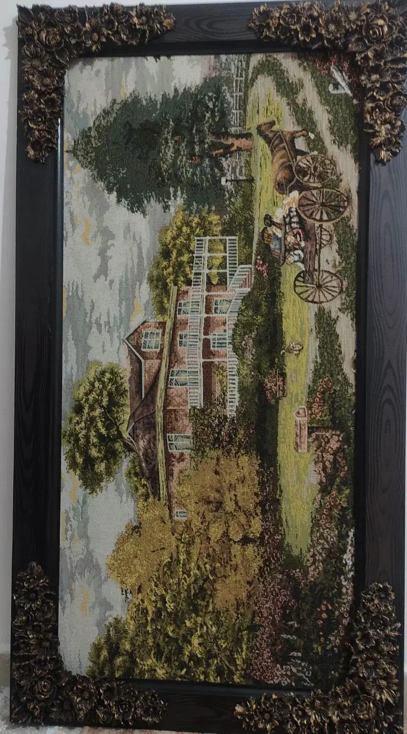 تابلو منظره|تابلو فرش|اسلام‌شهر, شهرک مهدیه|دیوار