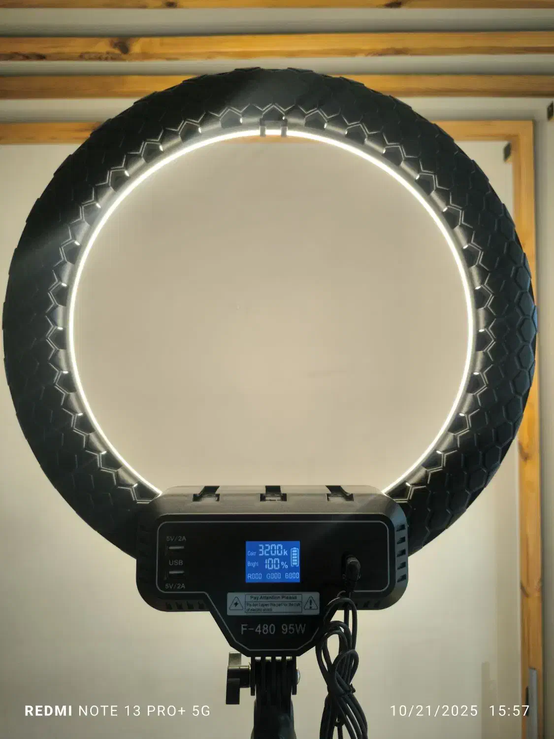 اقتصادی ترین رینگ لایت 96 وات حرفه ای بازار|دوربین عکاسی و فیلمبرداری|تهران, بازار|دیوار