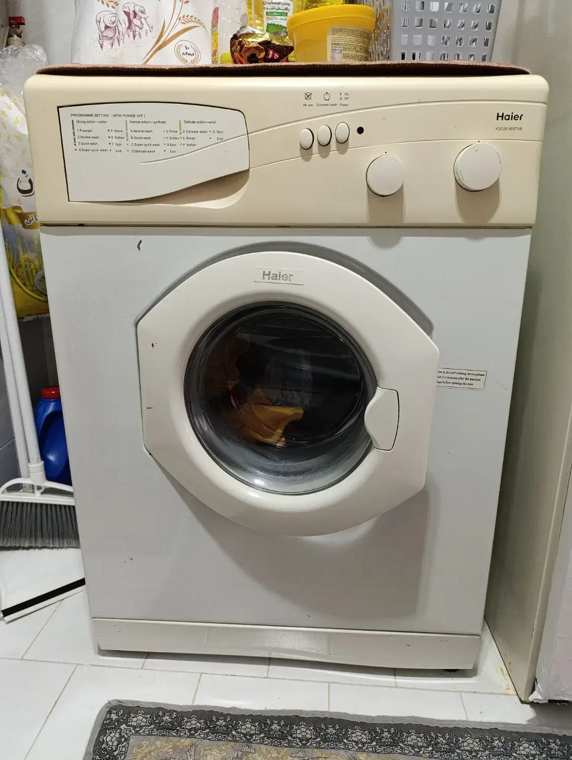 لباسشویی 5 کیلو هایر|ماشین لباسشویی و خشککن لباس|سنندج, |دیوار