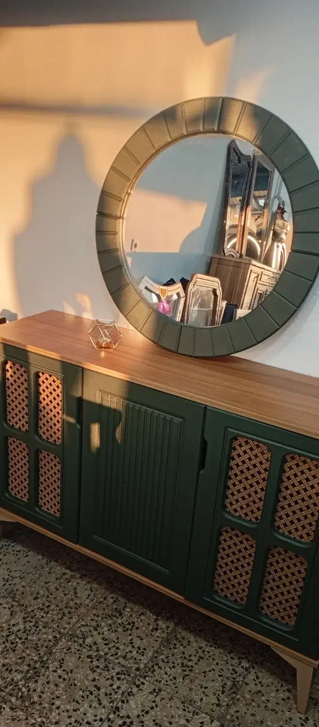 آینه کنسول|بوفه، ویترین، کنسول|خرم‌آباد (تنکابن), |دیوار