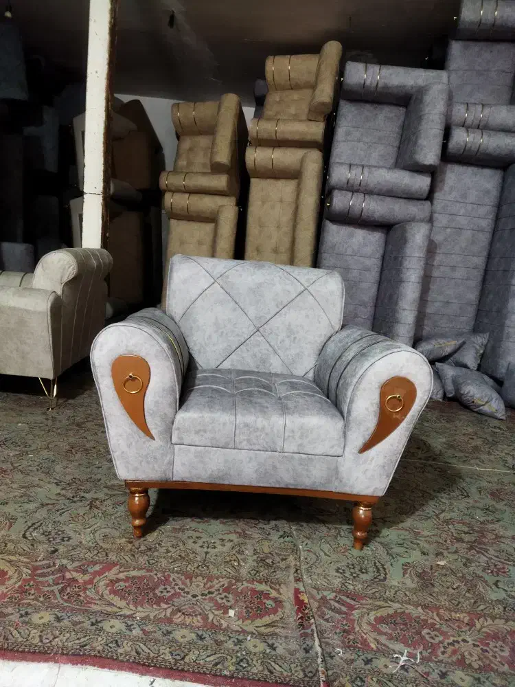 مبل راحتی چستر یونانی ست ۷ نفره اقساط|مبلمان خانگی و میز عسلی|ورزقان, |دیوار