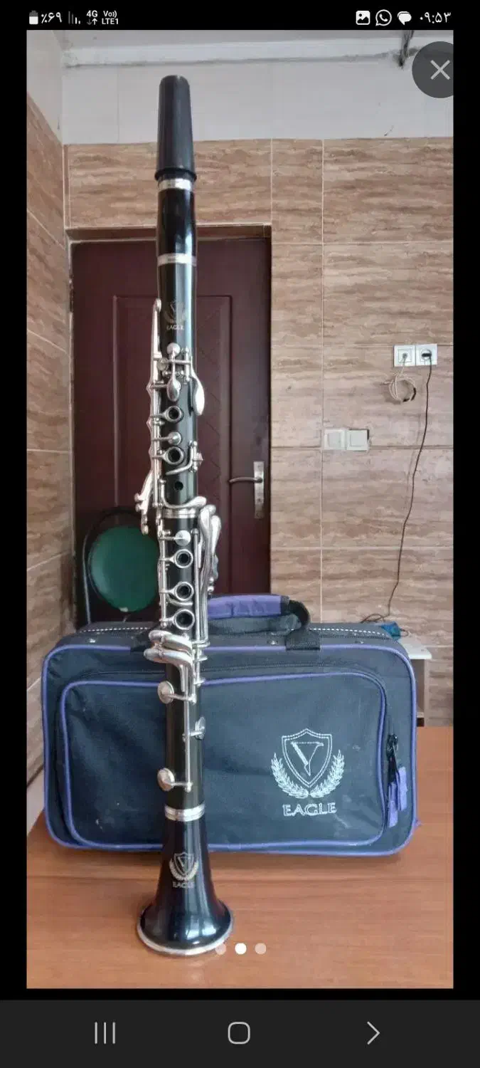 ساز کلارینت سی بمل برند اصلی EAGLE|سازهای بادی|رشت, شالکو|دیوار