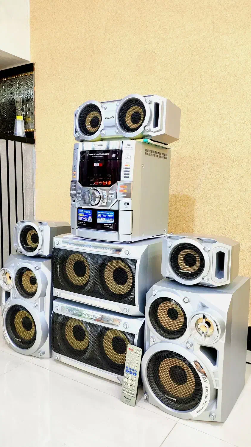 ضبط پاناسونیک|سیستم صوتی خانگی|کهریزک, |دیوار